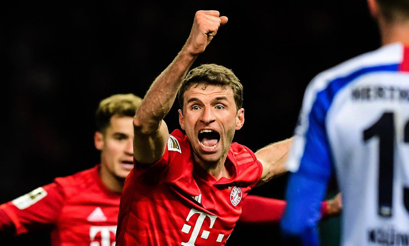 Mueller mở đầu chiến thắng cho Bayern. (Nguồn: Getty Images)