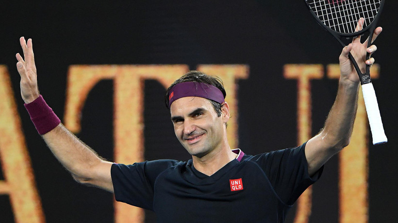 Federer thẳng tiến vào vòng 2 Australian Open 2020. (Nguồn: Getty Images)