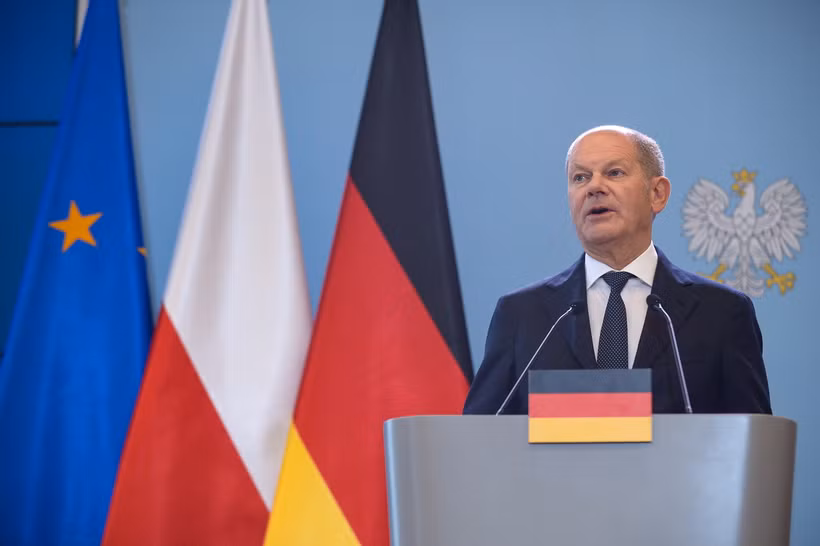 Thủ tướng Đức Olaf Scholz. (Ảnh: PAP/TTXVN)