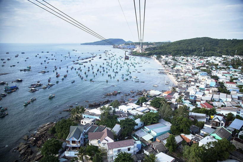 Phú Quốc. (Ảnh: Hồng Đạt/TTXVN)