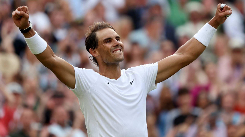 Nadal vào bán kết Wimbledon 2022. (Nguồn: atptour)