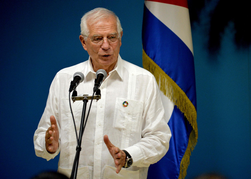 Ngoại trưởng Tây Ban Nha Josep Borrell, Đại diện Cấp cao phụ trách chính sách an ninh và đối ngoại của Liên minh châu Âu. (Ảnh: AFP/TTXVN)