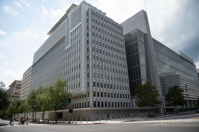 Trụ sở World Bank tại Washington, DC, Mỹ. (Ảnh: AFP/TTXVN)
