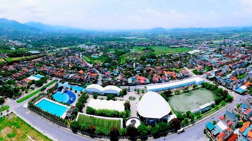 Thị xã Đông Triều (Quảng Ninh). (Ảnh: TTXVN phát)
