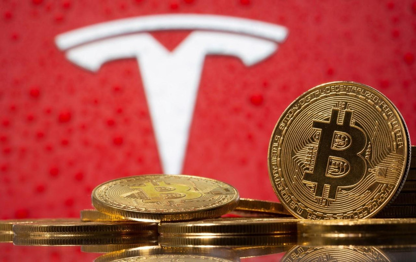Đồng tiền ảo Bitcoin. Ảnh: Reuters/TTXVN)