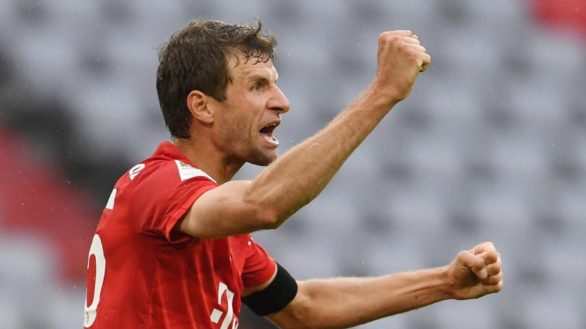 Thomas Mueller được xem là "tâm hồn" của Bayern. (Nguồn: Getty Images)