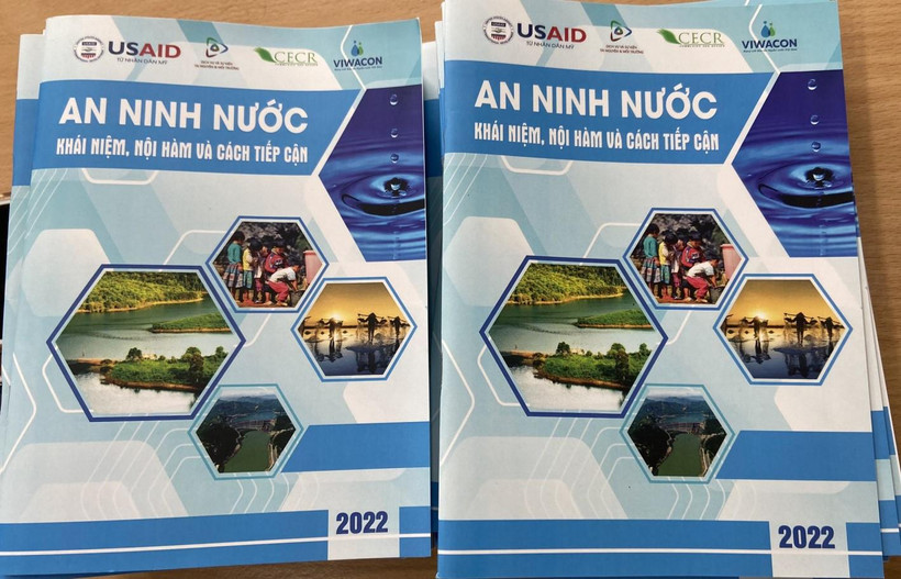 Ấn phẩm truyền thông “an ninh nước: khái niệm, nội hàm và nách tiếp cận. (Nguồn: Trung tâm TTTN&MT)
