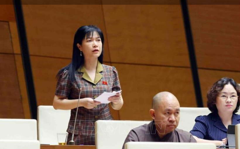 Đại biểu Quốc hội Tạ Thị Yên (Điện Biên). (Ảnh: Phạm Kiên/TTXVN)