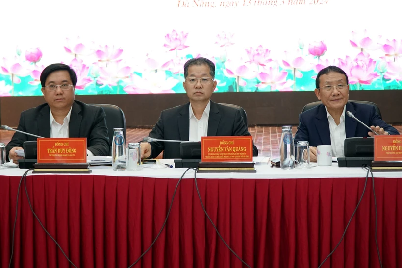 Chủ trì Hội nghị. (Ảnh: Quốc Dũng/TTXVN)