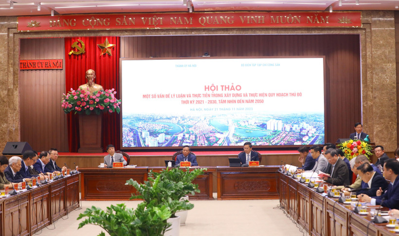 Quang cảnh hội thảo. (Ảnh: Văn Điệp/ TTXVN)