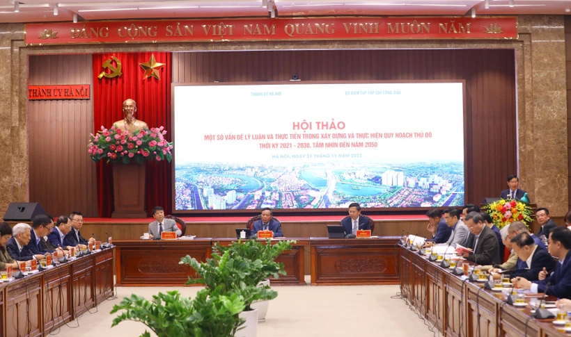 Quang cảnh hội thảo. (Ảnh: Văn Điệp/ TTXVN)