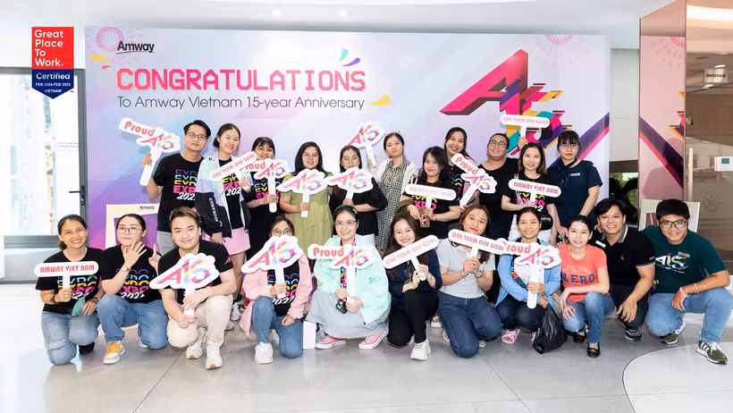 Amway Việt Nam vinh dự nhận đạt Chứng nhận toàn cầu nơi làm việc xuất sắc.