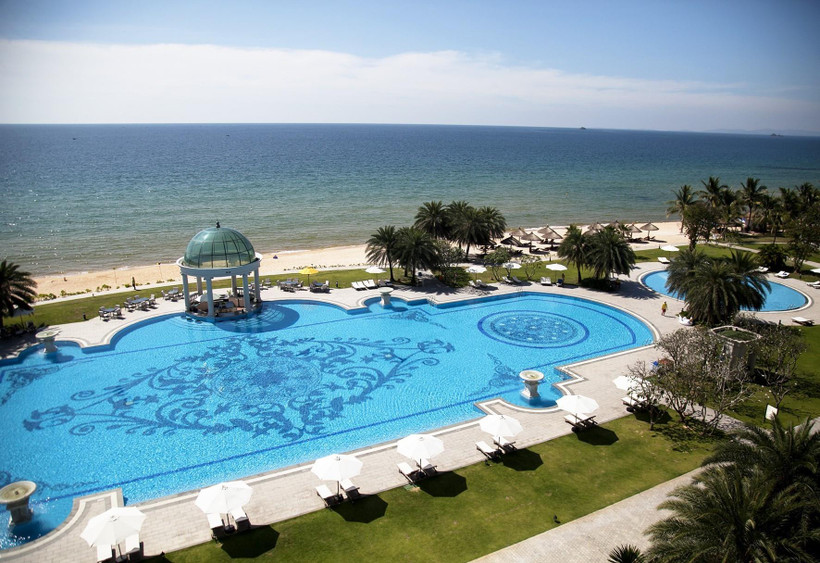 Không gian nghỉ dưỡng đẳng cấp quốc tế trên “đảo ngọc” Phú Quốc. (Ảnh: Hồng Đạt/TTXVN)