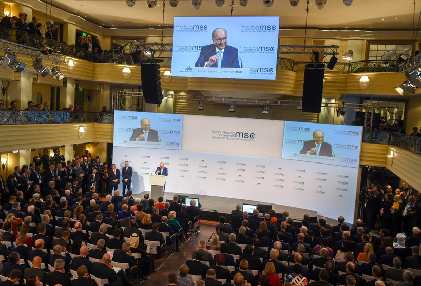 Toàn cảnh phiên khai mạc Hội nghị An ninh Munich lần thứ 56 tại thành phố Munich, Đức tối 14/2/2020. (Ảnh: AFP/TTXVN)