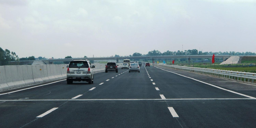 Dự án đường cao tốc Bắc-Nam sẽ cơ bản được hoàn thành vào cuối năm 2021. (Ảnh: Việt Hùng/Vietnam+)