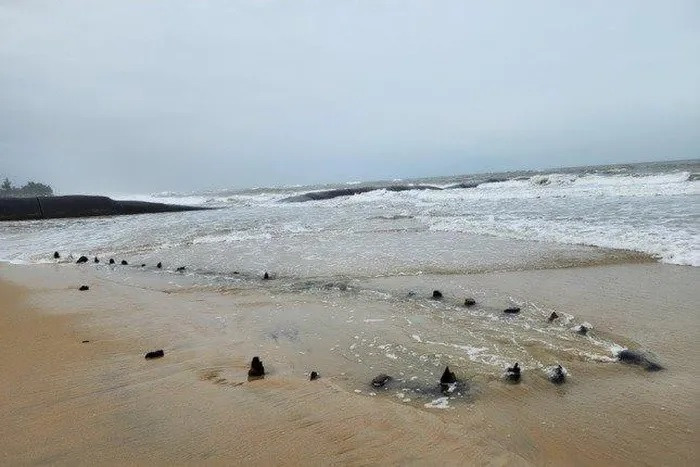 Phát hiện xác tàu cổ tại Hội An (Quảng Nam).