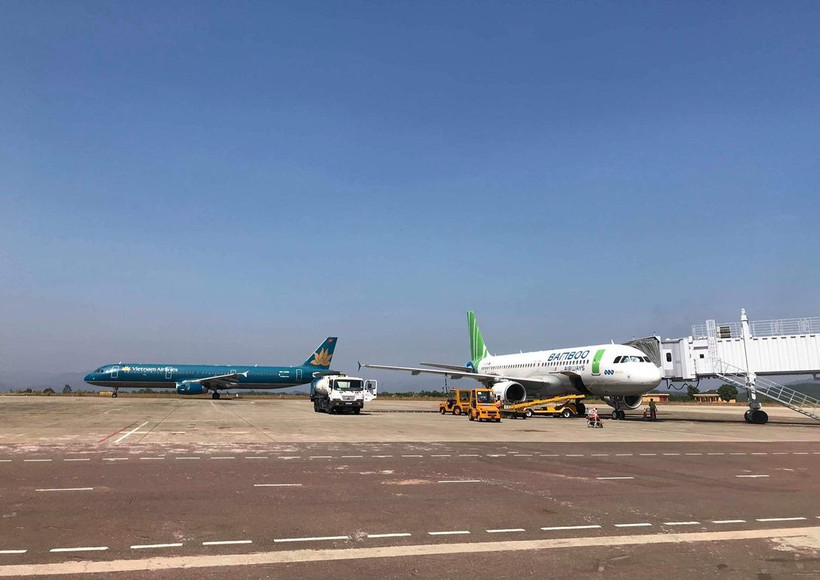 Vietnam Airlines và Bamboo Airways đều đưa ra các kế hoạch và lộ trình để mở đường bay thẳng đến Mỹ. (Ảnh: Việt Hùng/Vietnam+)