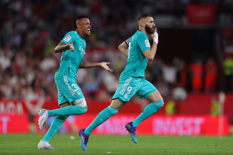 Benzema lại mang chiến thắng về cho Real. (Nguồn: sportskeeda)