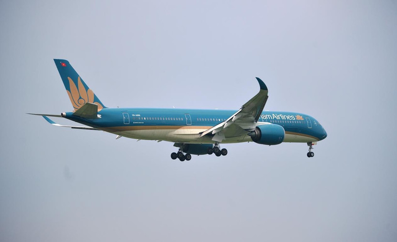 Vietnam Airlines sẽ điều chỉnh khai thác các chuyến bay tới khu vực Trung Bộ do ảnh hưởng của bão số 9. (Ảnh: CTV/Vietnam+)