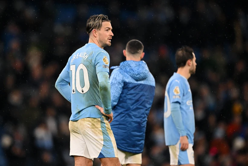 Manchester City hòa trận thứ ba liên tiếp tại Premier League. (Nguồn: Getty Images)