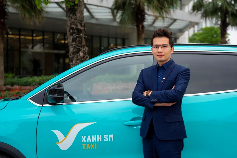 Ông Nguyễn Văn Thanh, Tổng giám đốc Công ty Cổ phần Di chuyển Xanh và Thông minh GSM. (Ảnh: Việt Hùng/Vietnam+)