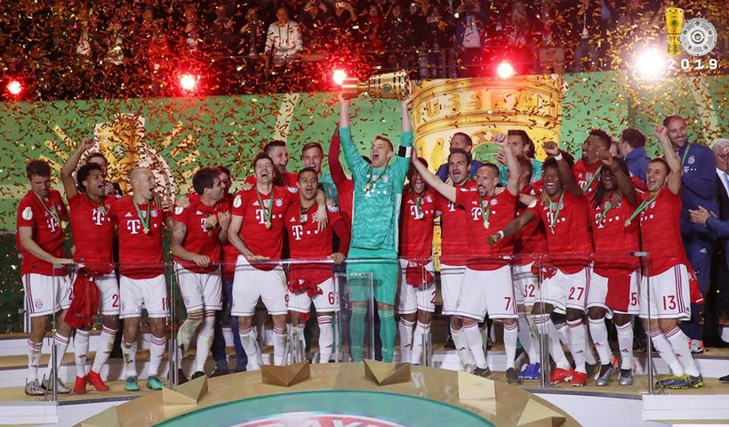 Bayern Munich vô địch DFB Cup 2018-19. (Nguồn: Fcb)