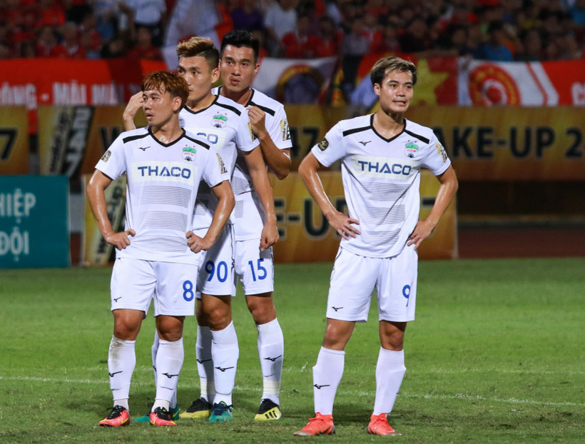 Hoàng Anh Gia Lai lại thua tại Đà Nẵng. (Ảnh: Nguyên An/Vietnam+)