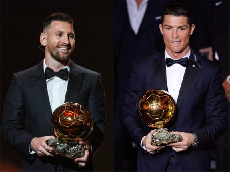 Messi và Ronaldo cùng không có tên trong danh sách đề cử Quả bóng Vàng 2024.