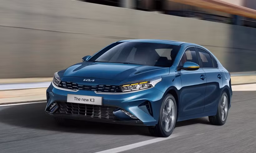 Mẫu xe Kia K3 mới về đã lọt top 10 xe bán chạy nhất thị trường Việt tháng 10/2021. (Ảnh nguồn: Kia)