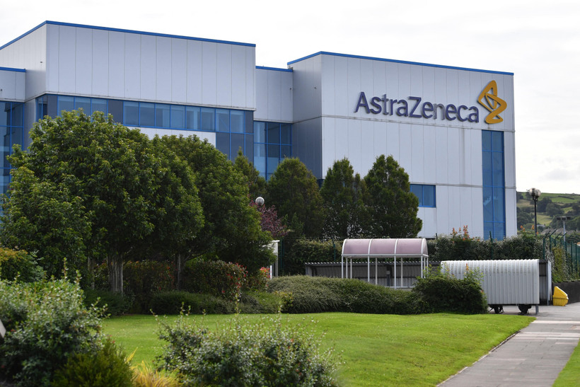 Trụ sở hãng dược AstraZeneca tại Macclesfield, Cheshire, Anh. (Ảnh: AFP/TTXVN)