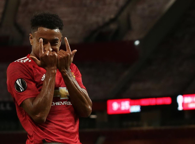 Jesse Lingard lập công giúp M.U giành chiến thắng. (Nguồn: Getty Images)