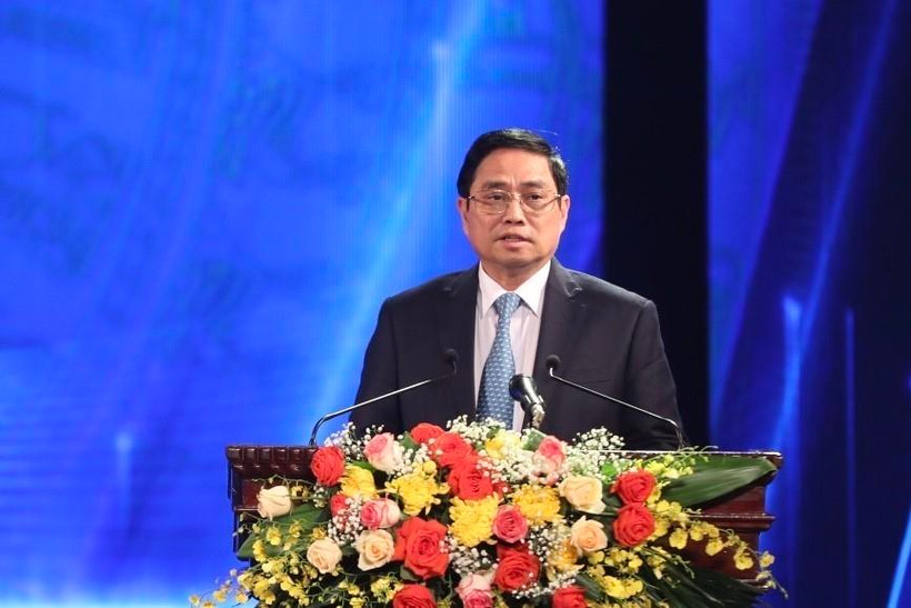 Thủ tướng Chính phủ Phạm Minh Chính phát biểu. (Ảnh: Minh Quyết/TTXVN)