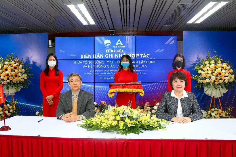 Ký kết hợp tác xây dựng trường học liên cấp tại Hinode Royal Park