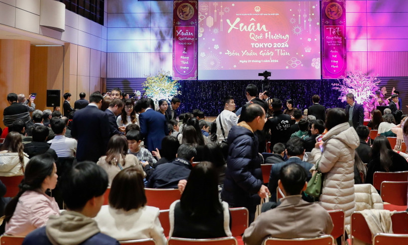 Quang cảnh chương trình. (Ảnh: Phạm Tuân/TTXVN)