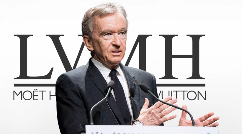 Tỷ phú Bernard Arnault. (Nguồn: Cryptoast)