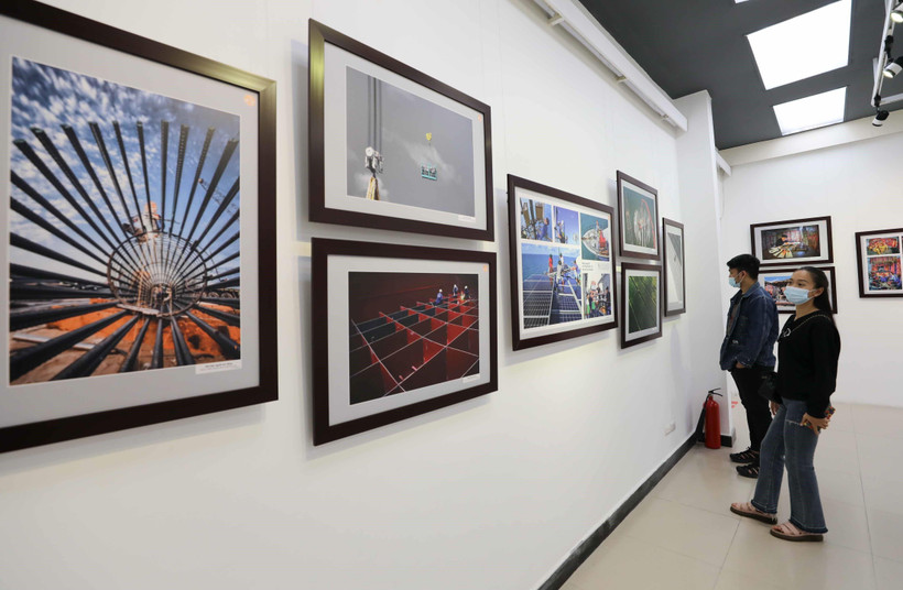 Festival Nhiếp ảnh trẻ năm 2021. (Ảnh: Thanh Tùng/TTXVN)