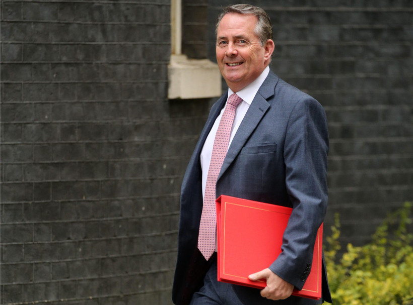 Cựu Bộ trưởng Thương mại Anh Liam Fox - ứng cử vị trí Tổng giám đốc WTO. (Ảnh: AFP/TTXVN)