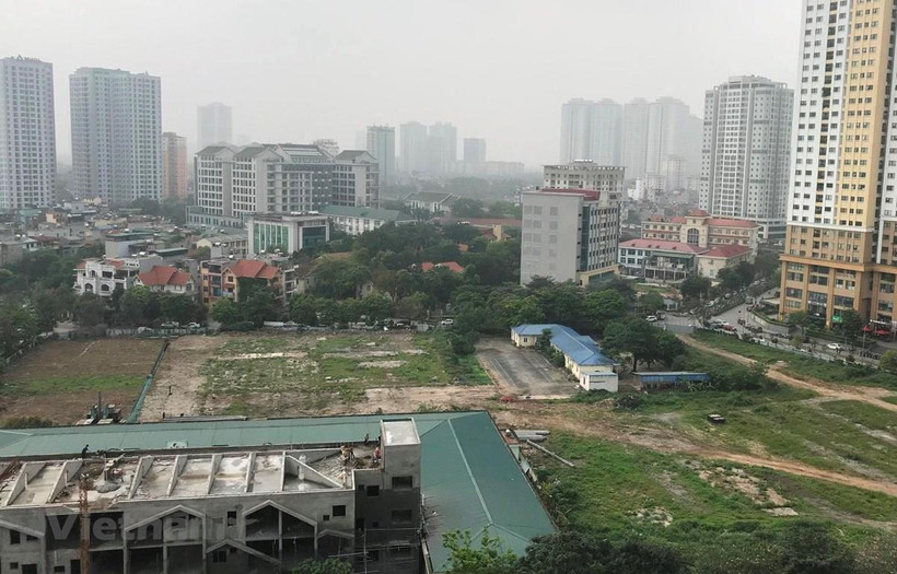Một số ô đất trống tại quận Hoàng Mai. (Ảnh minh họa. Nguồn: Hùng Võ/Vietnam+)