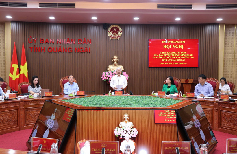 Quang cảnh buổi kiểm tra. (Ảnh: Phạm Cường/TTXVN) 