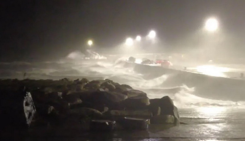 Bão Darragh quét qua Cộng hòa Ireland. (Nguồn: BBC)