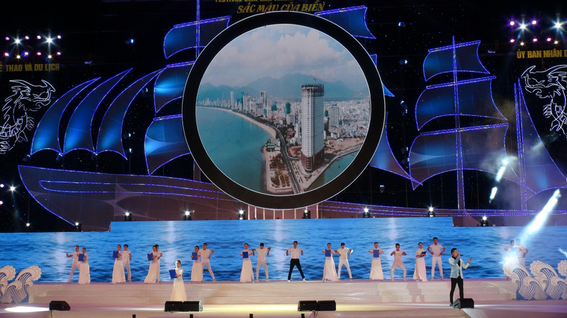 Bế mạc Festival Biển Nha Trang-Khánh Hòa 2019. (Ảnh: Phan Sáu/TTXVN)