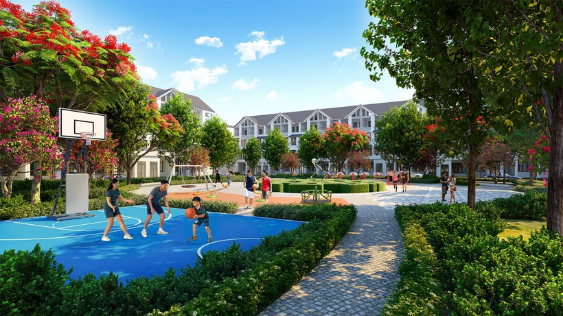 An cư trong không gian sống xanh giữa thiên nhiên tươi đẹp là mơ ước của nhiều người. (Ảnh: CĐT/Vietnam+)