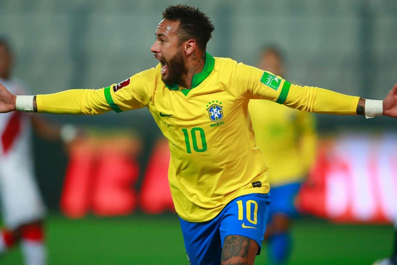 Neymar lập hat-trick giúp Brazil giành chiến thắng. (Nguồn: Getty Images)