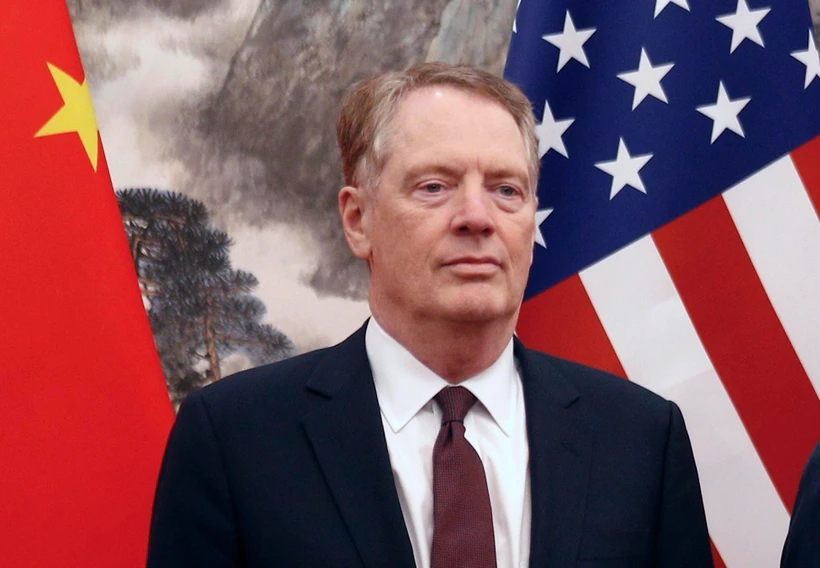 Đại diện Thương mại Mỹ Robert Lighthizer. (Nguồn: AFP/TTXVN)