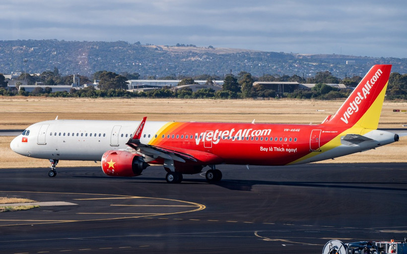 Vietjet Air mở thêm 2 đường bay mới kết nối giữa Thành phố Hồ Chí Minh-Australia. (Ảnh: PV/Vietnam+)