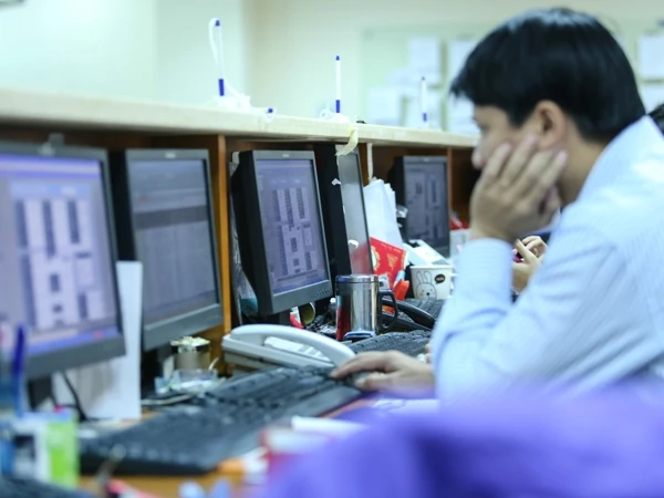 Các nhà đầu tư đang khá lạc quan về xu hướng tăng trưởng của VN30. (Ảnh: Vietnam+)