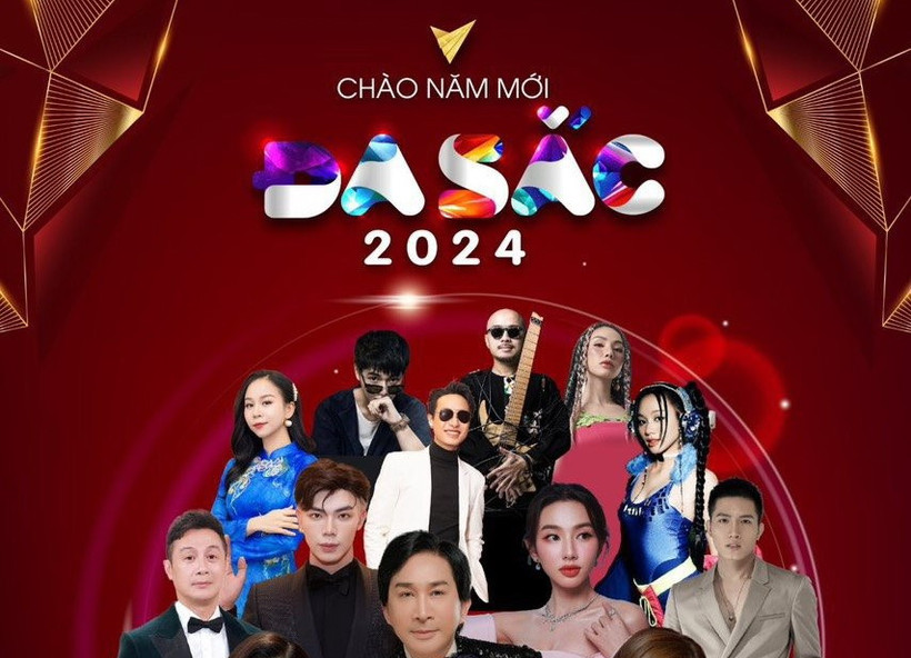 Chương trình 'Chào Năm mới 2024': Đại nhạc hội rực rỡ sắc màu