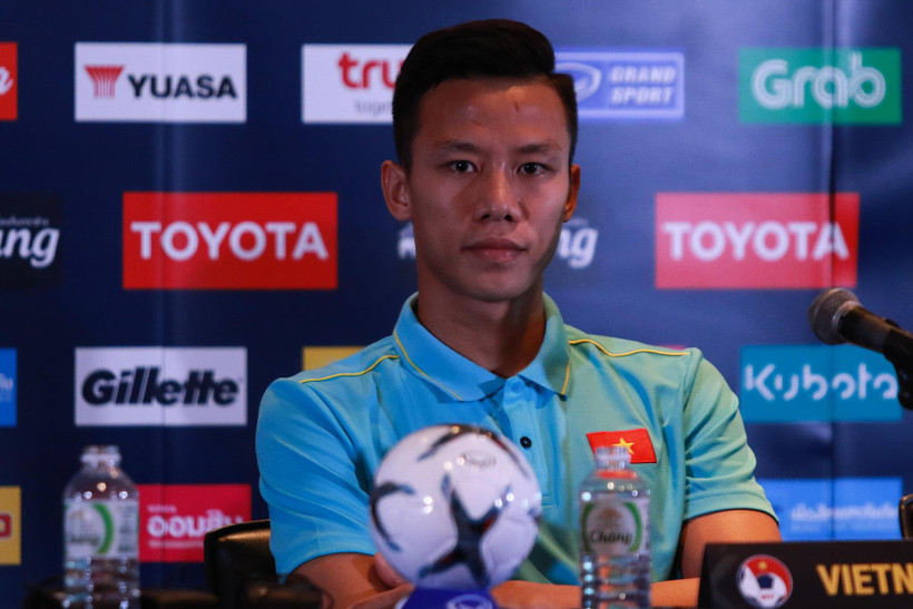 Quế Ngọc Hải tại buổi họp báo. (Ảnh: Nguyên An/Vietnam+)