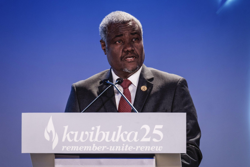 Chủ tịch Ủy ban AU Moussa Faki Mahamat tái đắc cử. (Ảnh: AFP/TTXVN)