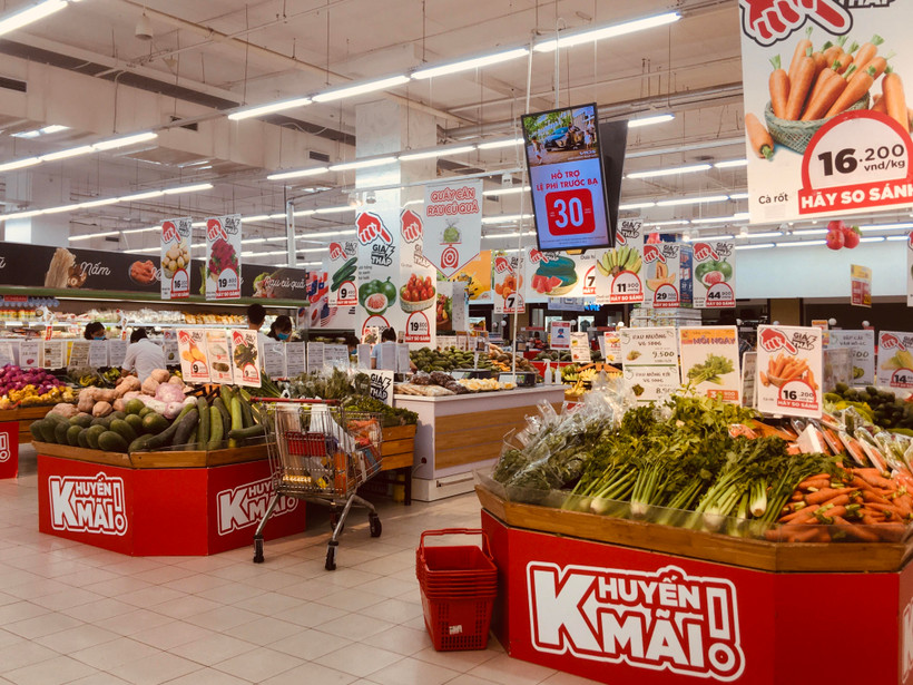 CPI trong quý 1 tăng 1,92% so với cùng kỳ và thấp hơn mức tăng của quý 1 các năm 2017-2020. (Ảnh: Vietnam+)